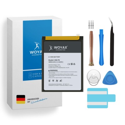 Woyax Wunderbatterie Akku für Huawei P10 Lite 3000 mAh Hohe Kapazität Ersatzakku