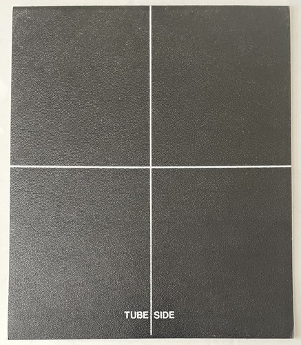 AQ E0252AF Röntgen Vinyl schwarz Belichtungshalter 10" x 12" Made in USA - Bild 2 von 4