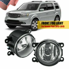 Front Bumper Clear Fog Light Lamp Factory Leftright For Honda Pilot 2012 -2015
