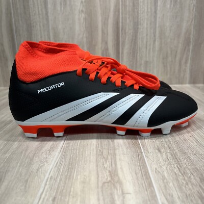 Adidas Predator FG Club Sock Youth Firm Ground Soccer Cleats IG7742 Size US 6