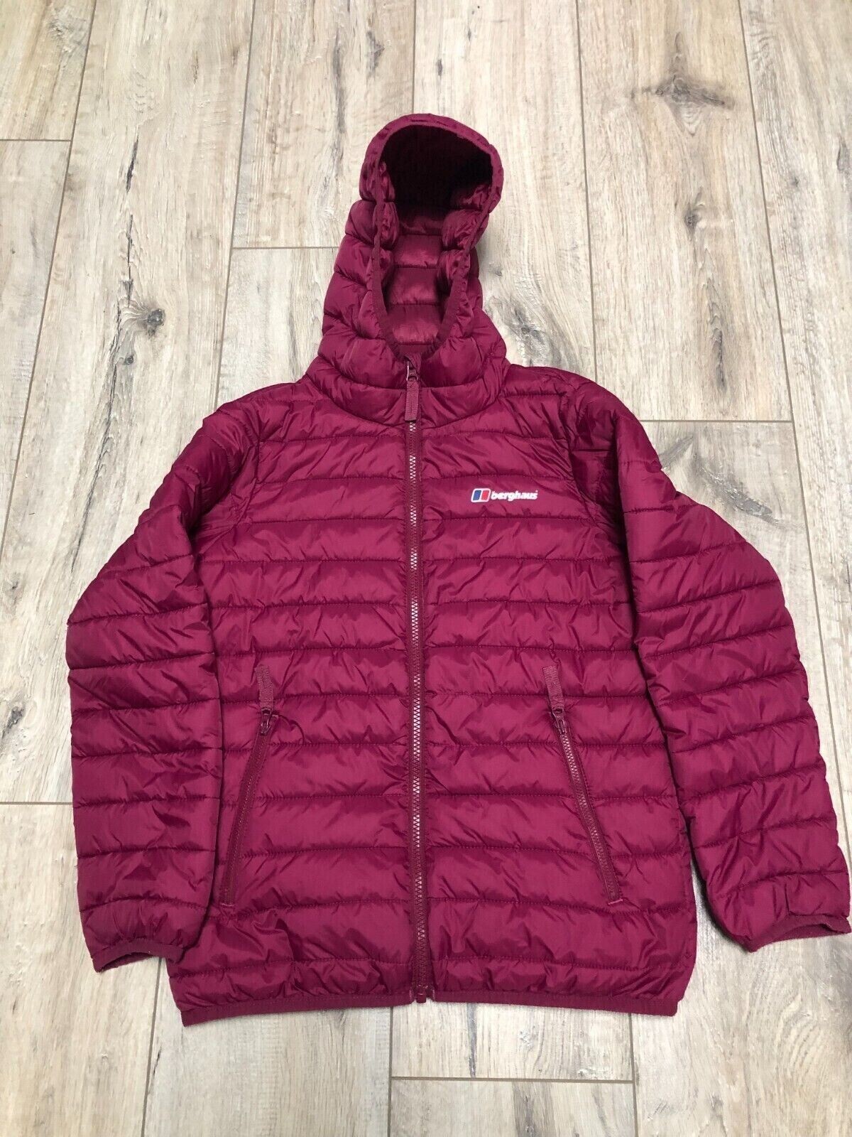 Women's Berghaus Purple Down Mountain Jacket Size 8 Small