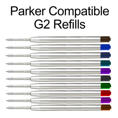 Parker Compatible Medium G2 Ballpoint Pen Refills Monteverde