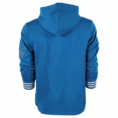 Men's Adidas AI7421 Blue CF Fleece OTH Hoodie Hooded Sports tracksuit top Size S - 第 2/7 張圖片