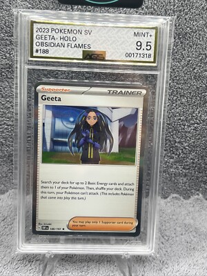 Geeta - 188/197 Obsidian Flames Reverse Holo Rare Trainer Geeta - 188/197 Obsidian Flames Reverse Holo Rare Trainer