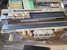Brother knitting machine kh891 punchcard + kr850 ribber package reconditioned