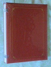 Creative Memories 8 X 10 Red Open Back Spine Scrapbook Album The Kids Book