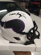 Alan Page signed Minnesota Vikings Lunar Eclipse mini helmet autographed Fanhq