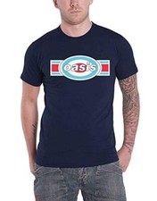 Image of Rock Off Oasis 'Oblong Target' (Navy) T-Shirt (xx-Large)