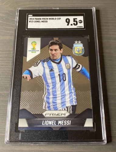 World Cup Lionel Messi 2014 Panini Prizm World Cup Lionel Messi #12 Rookie