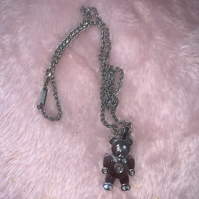 Chopard Happy Diamonds Halskette Teddybär   voll beweglich (ohne Box/kein cOA)