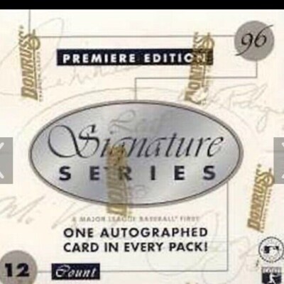 1996 LEAF SIGNATURE SERIES BASEBALL  BRONZE SILVER GOLD ON CARD AUTO 4/20/2025