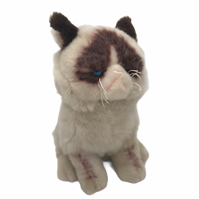 Grumpy Cat Siamese Cat Plush Kitty Sitting Gund Stuffed Animal 4040133