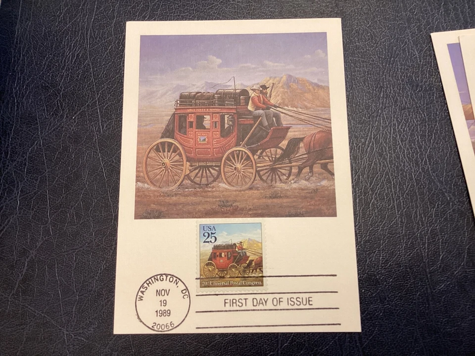 ICOLLECTZONE US 2434-2437 Beautiful Color Card FDC Set (A100) - Image 4 of 4