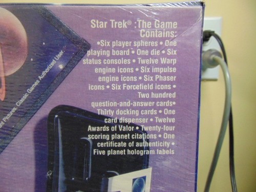 1992 Star trek : The Game Collectors Edition ~ NEW! Free Shipping MS43x - Picture 4 of 4