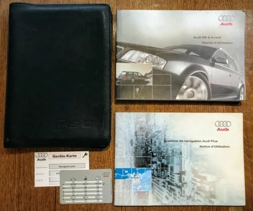 Manuel d'utilisation de constructeur et opérateur Audi