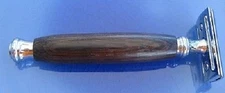  Wenge wood DE (Double Edge) Safety Razor Shaving Handle (handmade in Canada) 