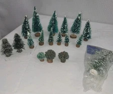 Bottle Brush Trees and Shrubs Mixed Lot of 18 Range in Size from 2" - 5"