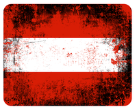 Mousepad ÖSterreich Vintage 24X19 Austria Grunge Mauspad Unterlage