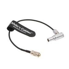 for Red Komodo Timecode Cable Timecode Sync Box DIN to EXT 9 Pin Right Angle 7in