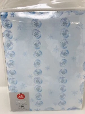 Address Labels Snowflakes Blue Background 150 Gartner Studios NEW