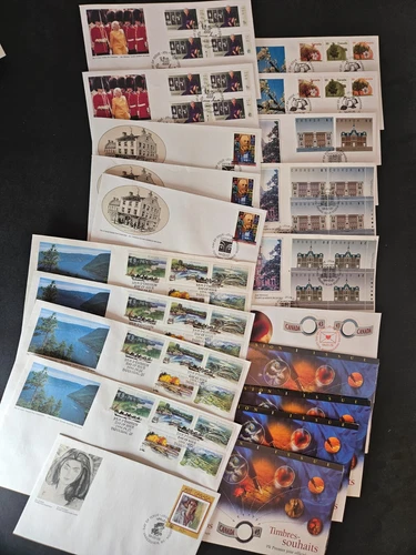 Canada First day cover lot of 53 1994