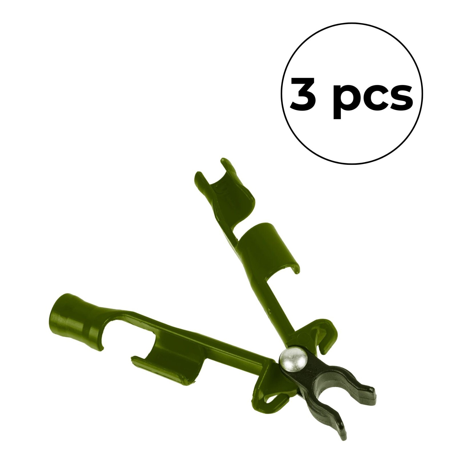 Stakes Connectors Plant Supporst 11mm for Garden Indoor Outdoor 3pcs