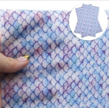 Mermaid Scales FAUX LEATHER JELLY SHEET 8" X 12" 1063159