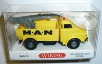 Wiking 063406 Man Hauber 2-Achs Abschleppwagen 1969 - 1994 Man Service 1:87 H0
