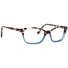 Jean Lafont Eyeglasses Oceane 341 Havana Blue Butterfly Frame France 51 15 138