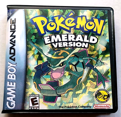 Pokémon Emerald Version Pokemon CASE ONLY Game Boy Advance Pokémon Emerald Version Pokemon CASE ONLY Game Boy Advance