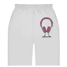 'Headphones Pixel Art' Adult Sweatpants / Joggers (JO045242)