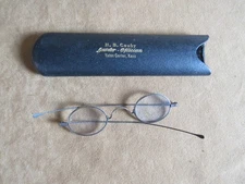 Indian Wars era original Spectacles Eye glasses case Kansas 1800s
