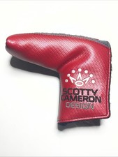 Titleist Scotty Cameron Design Blade Milled Putters Golf HeadCover Grey/Red