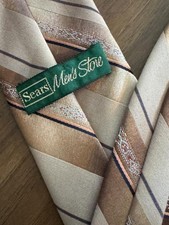 Vintage 1970s Sears Men’s Store Necktie Move over Mad Men!
