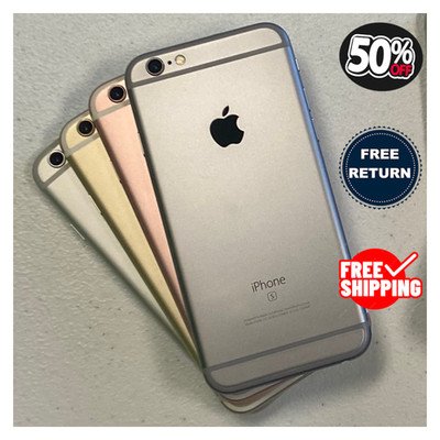 iPhone 6s 16GB/128GB - Silver, Gold, Rose Gold - T-Mobile/Verizon, Free Ship