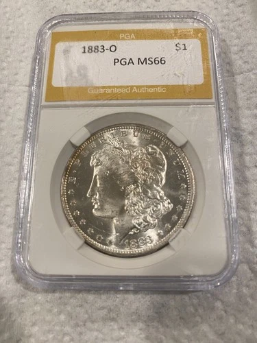1883 O Morgan Silver Dollar MS66