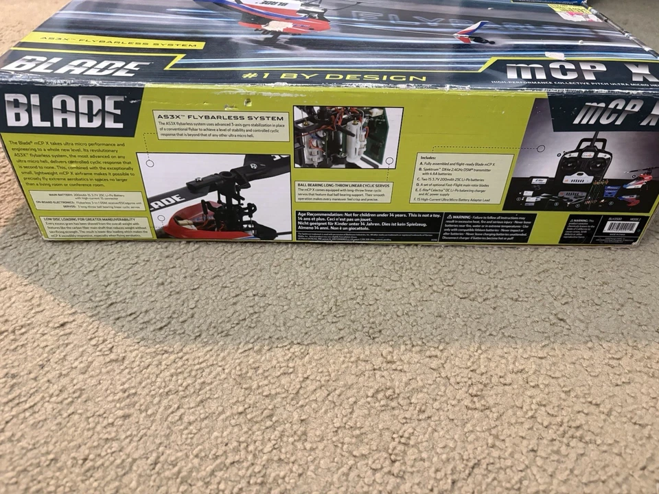 RC Helicopter Blade MCP X (BLH3500) with Spectrum DX4e Transmitter - Image 2 of 4