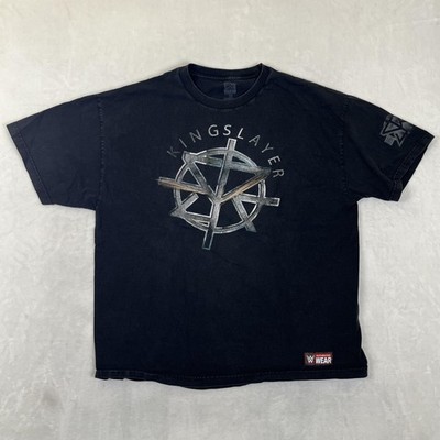 WWE Seth Rollins Kingslayer T-Shirt Mens 2XL Black Burn It Down Wrestling