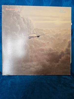 Vinyl LP Mike Oldfield Five Miles Out ARE 37983 1982 Epic Virgin Records vintage