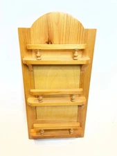 Country Wood Wall Curio Shelf Rustic Primitive 24 x 9.5 x 2