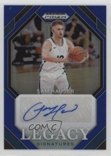 2024 Panini Prizm Draft Picks Legacy Signatures Blue 2/149 Sam Hauser Auto 5i3