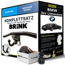 F�r BMW 3er Limousine Typ F30 Anh�ngerkupplung abnehmbar +eSatz 7pol 11- NEU