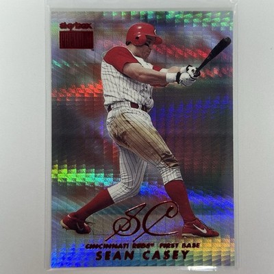 1999 SKYBOX PREMIUM STAR RUBIES PARALLEL #121 SEAN CASEY REDS RARE SSP #35/50