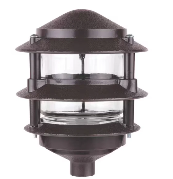 Red Dot 75-Watt Line Voltage Bronze 3-Tier Outdoor Weatherproof Landscape Light - Image 4 of 4