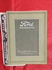 c.1919 FORD "RUNABOUT / FORDSON TRACTOR / COUPE +" Car Dealer Sales Brochure