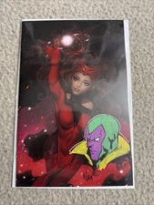Scarlet Witch Annual #1 Eddie Nunez Sketch Remark Exclusive Virgin Variant