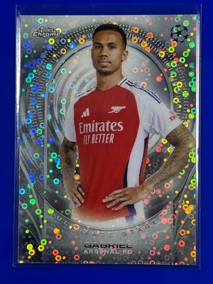 Gabriel Arsenal Fc Ultimate Stage Chrome 2024/25 Topps UCC Flagship #USC-5