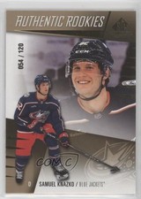 2023 Upper Deck SP Game Used Authentic Rookies Gold /120 Samuel Knazko #242 gz3