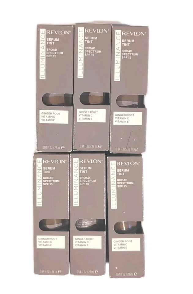 6 Revlon Illuminance Serum Tint #509 Sandal Wood 0.94 Fl Oz New In Box Lot Of 6 - Image 2 of 4