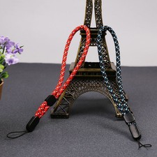 Durable Blue Mobile Phone Lanyard for Hanging Cell Phone and Camera Use